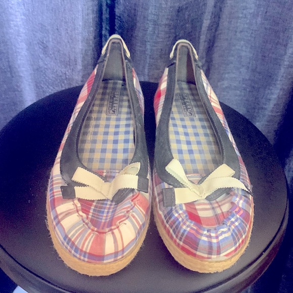 Sperry Shoes - Women’s Vintage Sperry Plaid Top Siders - Size 9